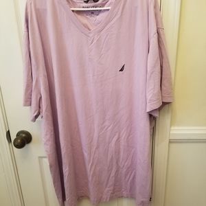Nautica men's tee in Lavender